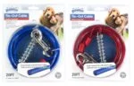 Kotvicí lanko z ocelového lana s vinylovým potahem, 7 m – Pawise Tie Out Heavy Duty