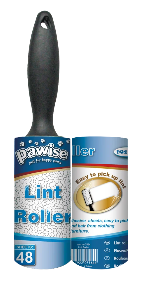 Váleček na oděvy se 2 x 48 lepicími listy – Pawise - Obrázek 1
