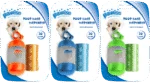 Zásobník na sáčky na exkrementy se 2 rolemi po 20 sáčcích, na vodítko nebo kalhoty – Pawise Poop Bag Dispenser