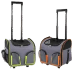 Přepravní taška na kolečkách pro malé psy, do 7 kg, 37 x 27 x 33 cm – Pawise Pet Trolley Bag