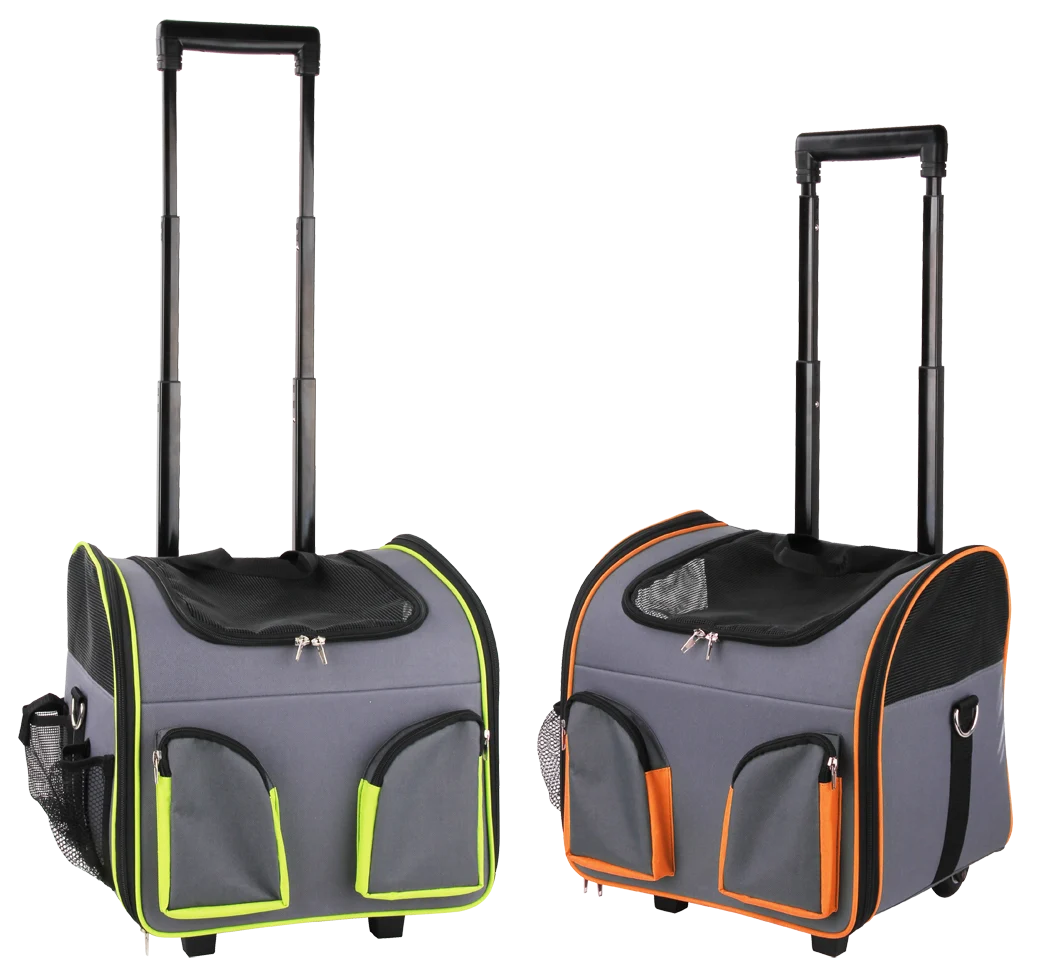 Přepravní taška na kolečkách pro malé psy, do 7 kg, 37 x 27 x 33 cm – Pawise Pet Trolley Bag - Obrázek 1