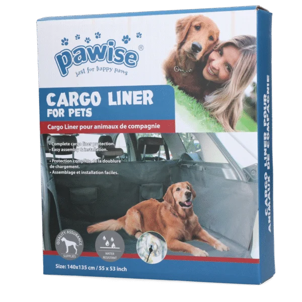 Ochranná podložka do kufru pro psy, vodoodpudivá, 140 x 135 cm – Pawise Cargo Liner for Pets