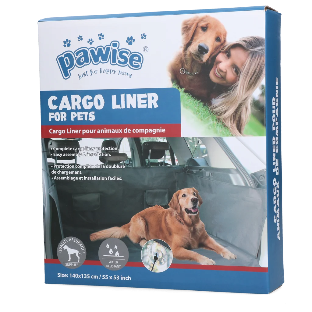 Ochranná podložka do kufru pro psy, vodoodpudivá, 140 x 135 cm – Pawise Cargo Liner for Pets - Obrázek 1