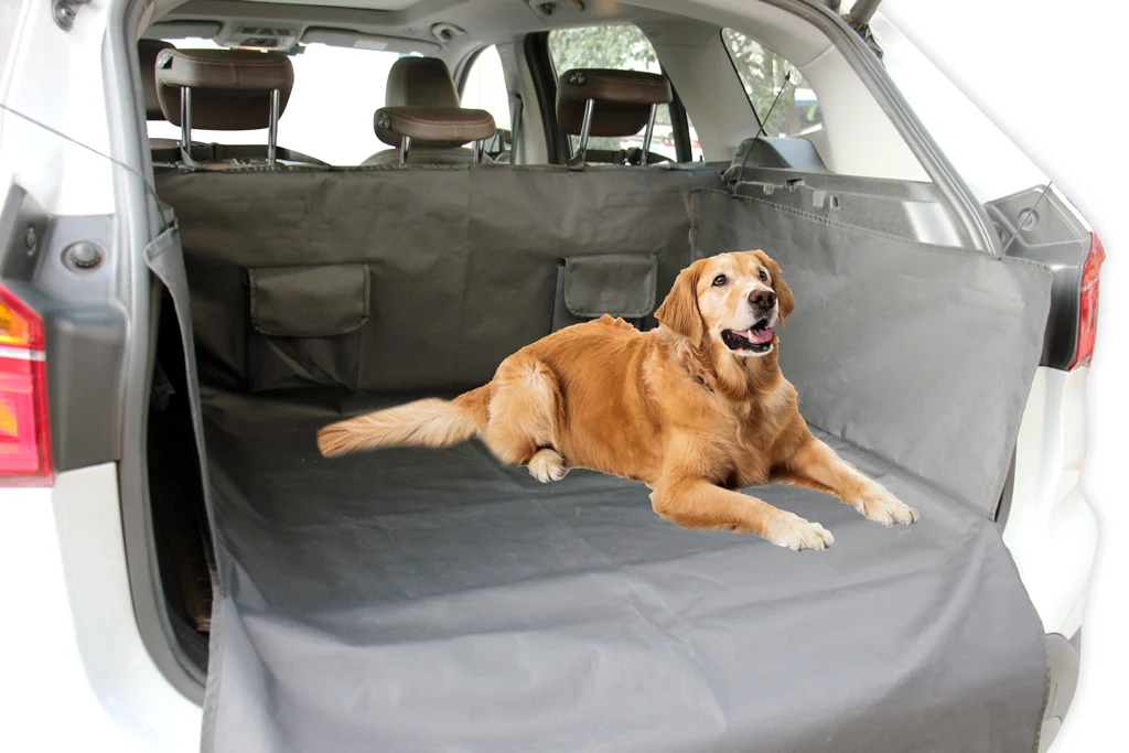 Ochranná podložka do kufru pro psy, vodoodpudivá, 140 x 135 cm – Pawise Cargo Liner for Pets - Obrázek 3