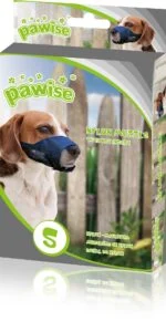 Nylonový náhubek pro psy, nastavitelný, černý, velikost XS – Pawise Adjustable Nylon Muzzle XS