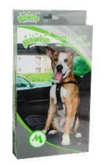 Bezpečnostní pás do auta pro psy s postrojem, obvod 50 až 70 cm – Pawise Safety Belt M - Obrázek 2