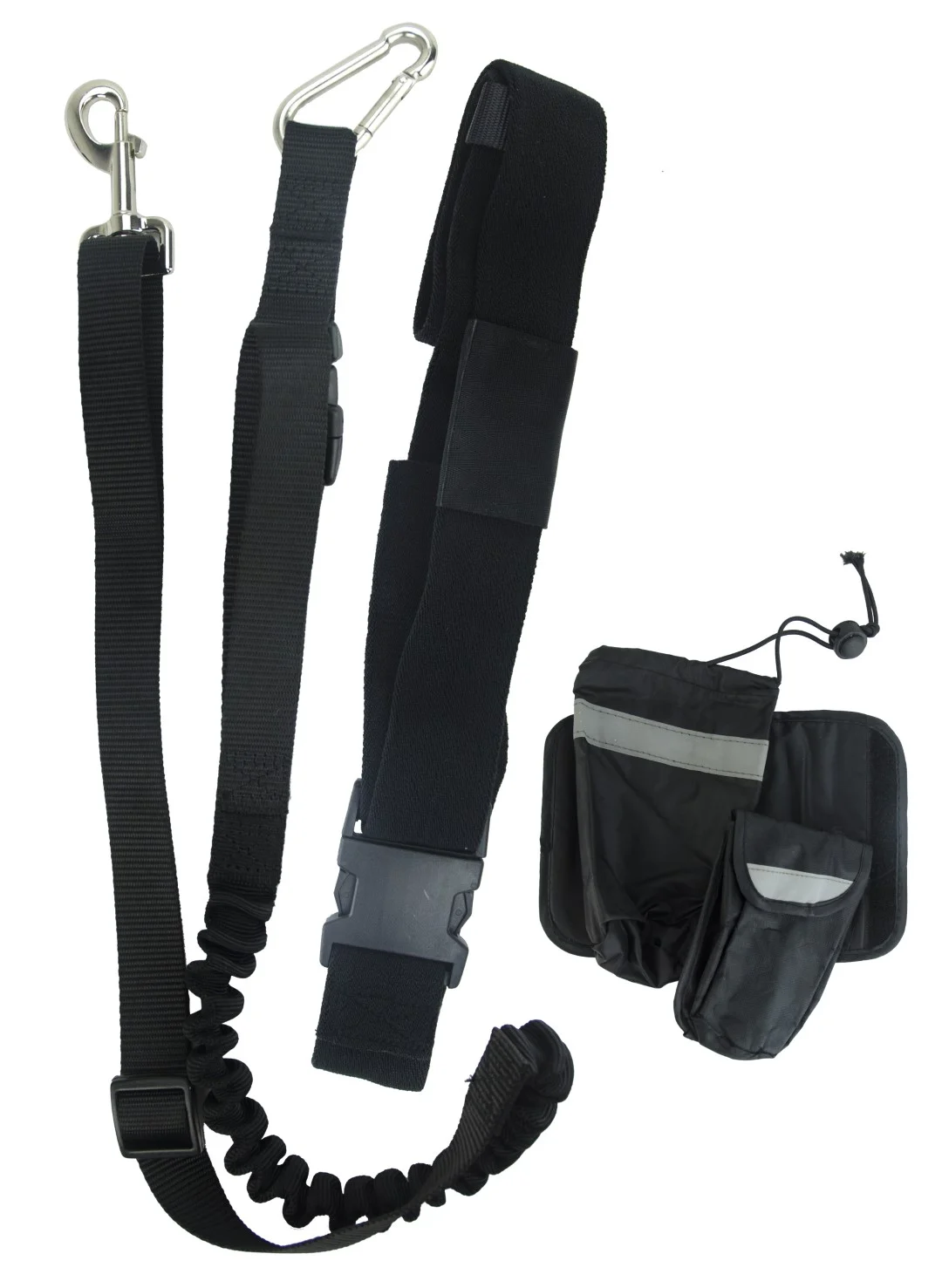 Handsfree vodítko na běhání se psem s elastickým koncem – Pawise Hands Free Doggy Jogger Kit - Obrázek 2