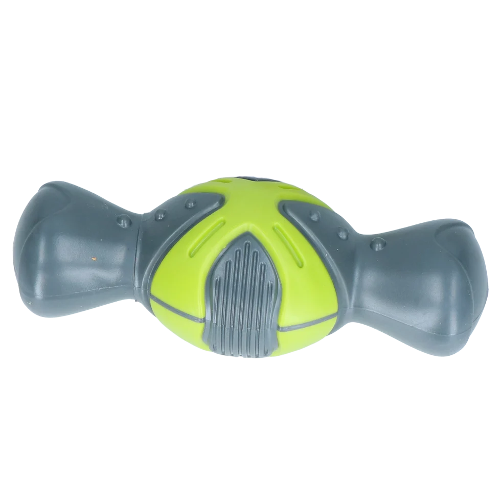 Pískací hračka pro psy ve tvaru kosti s vroubky, 19 cm – Pawise Play Time Squeaky Bone - Obrázek 2