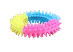 Kruh na hraní pro psy v barvách duhy – Pawise Rainbow World Ring M