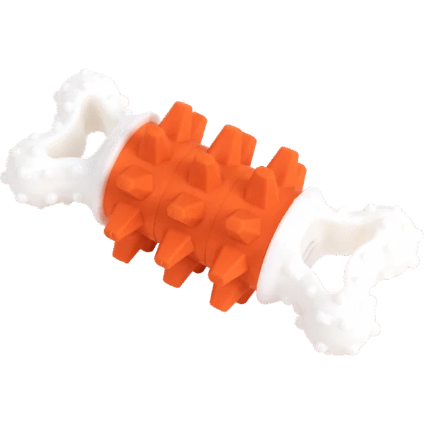 Hračka ve tvaru kosti pro psy se zvukem, různé barvy – Pawise Giggle Toy Bone