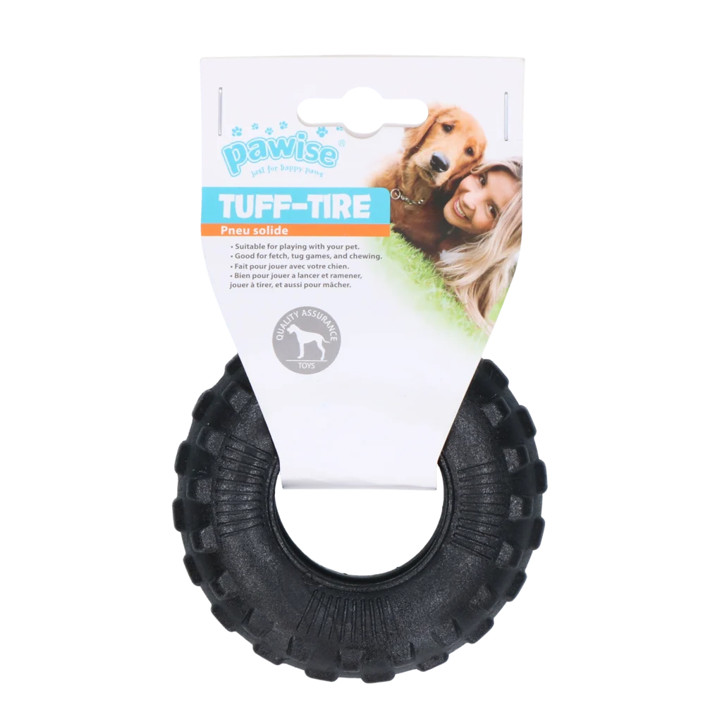 Tahací kruh pro psy z pevné pěny, 10 cm – Pawise Foam Tyre - Obrázek 1