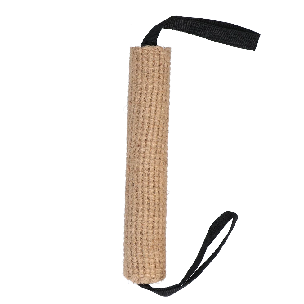 Jutový aportovací válec s poutky 25 cm – Pawise Jute Biting Roll - Obrázek 2