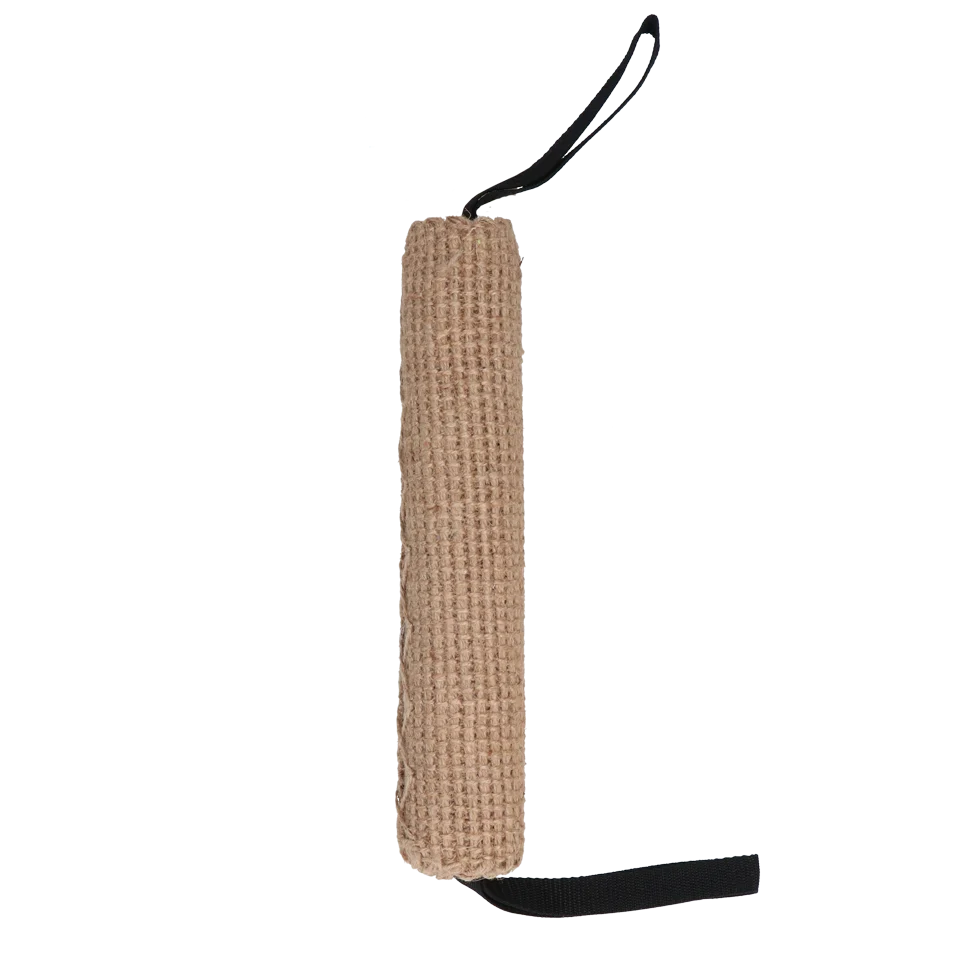 Jutový aportovací válec s úchyty, 32 cm – Pawise Jute Biting Roll - Obrázek 2