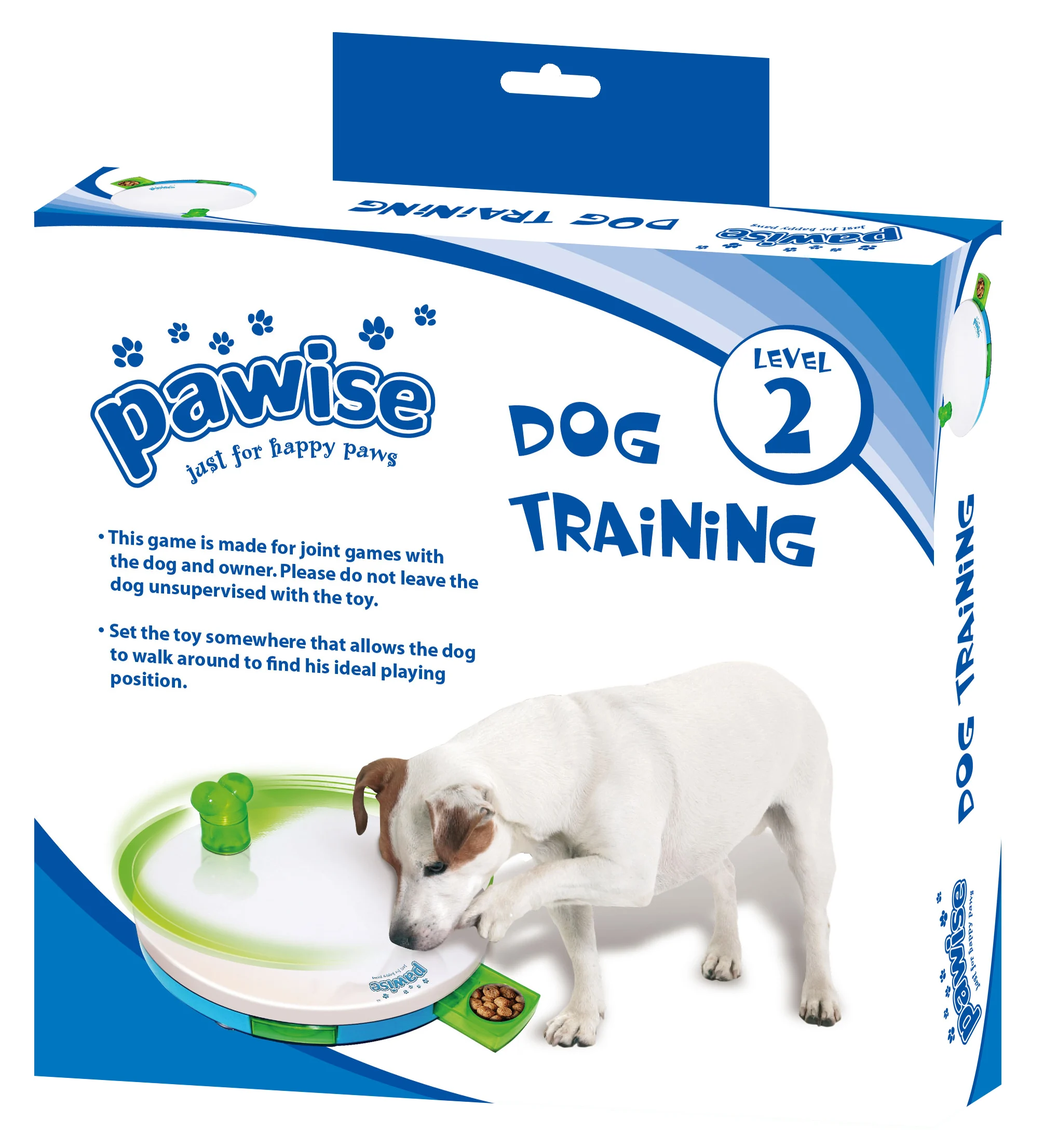 Psí hlavolam se zásuvkami, 27,5 x 4 cm – Pawise Level 2 Spinning Feeder - Obrázek 1