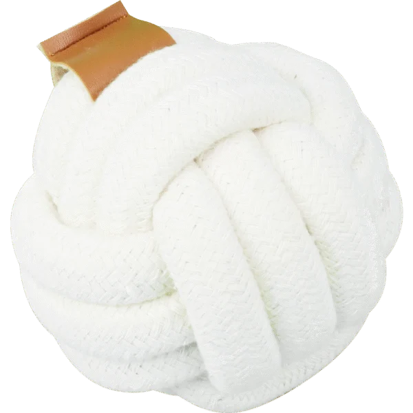 Bavlněný míček pro psy z lana, Ø 9 cm – Pawise Premium cotton toy Ball
