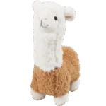 Plyšová alpaka pro psy s pískátkem, náhodný výběr – Pawise Alpaca Doll