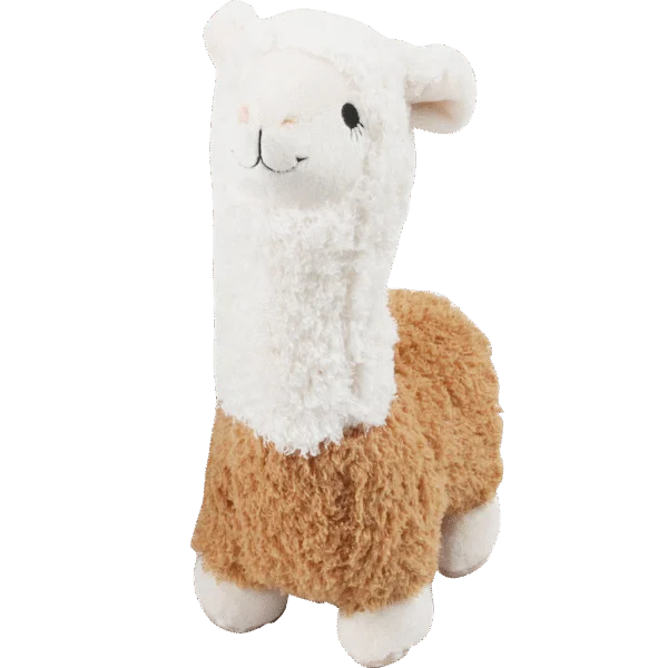 Plyšová alpaka pro psy s pískátkem, náhodný výběr – Pawise Alpaca Doll