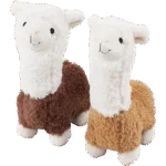 Plyšová alpaka pro psy s pískátkem, náhodný výběr – Pawise Alpaca Doll - Obrázek 2