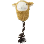 Plyšová hračka pro psy ve tvaru alpaky s provazem na hraní a pískátkem, assorti – Pawise Alpaca Doll With Rope - Obrázek 2