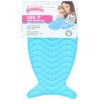 Lízací podložka pro kočky ve tvaru ryby se 2 přísavkami, 23 x 13 cm – Pawise Lick It