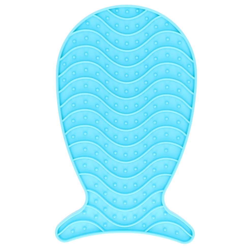 Lízací podložka pro kočky ve tvaru ryby se 2 přísavkami, 23 x 13 cm – Pawise Lick It - Obrázek 2