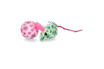 Sada hraček pro kočky s myškou a míčkem, šanta kočičí, 2 kusy – Pawise Cat Toy - Mice & Ball - Obrázek 5