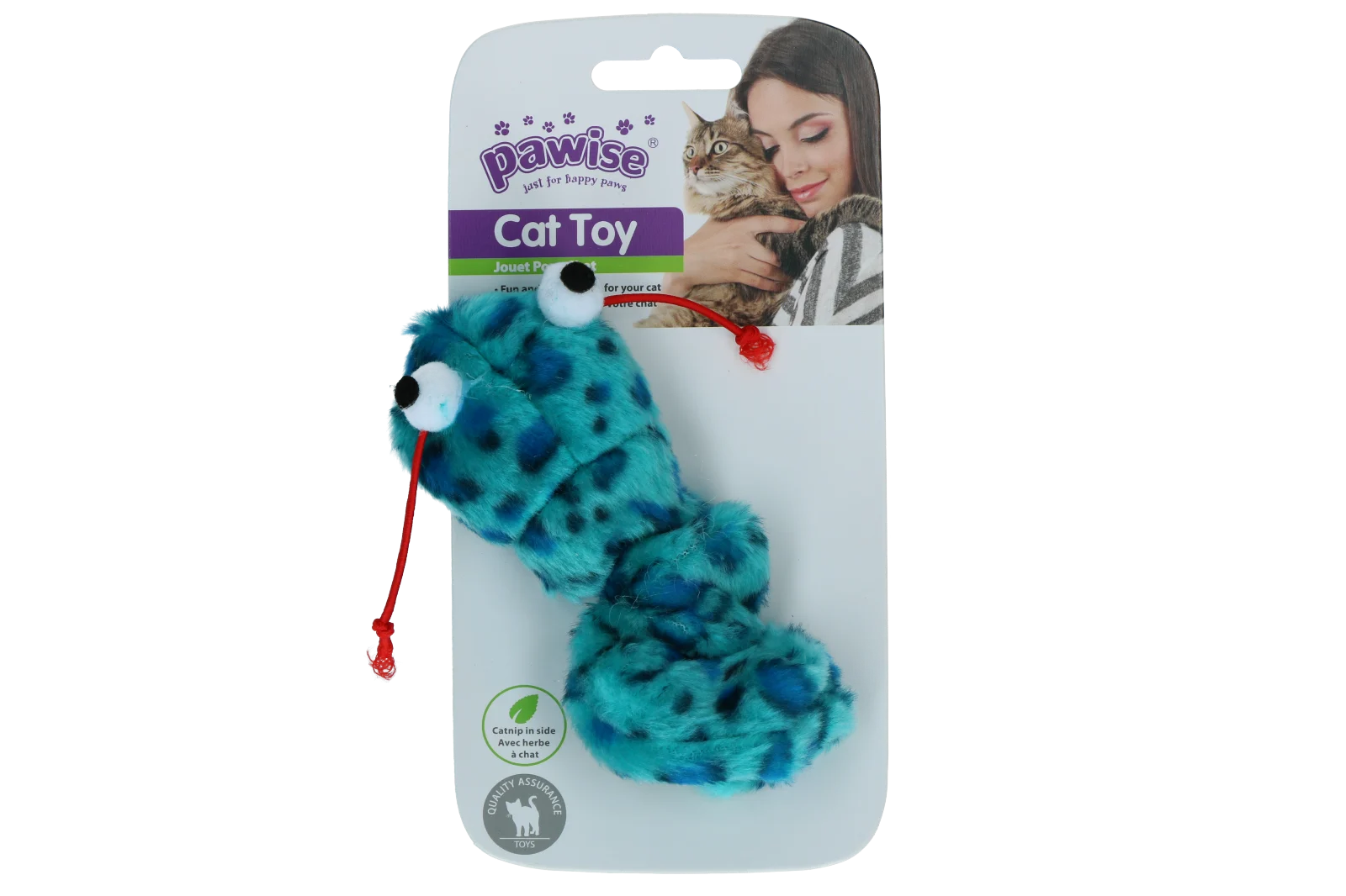 Interaktivní hračka pro kočky s vytahovacím vibrujícím ocáskem a šantou kočičí, 16 cm – Pawise Interactive Cat Toy - Obrázek 3