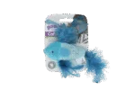 Hračka pro kočky ve tvaru ryby se šantou kočičí a peříčky – Pawise 100% Catnip Toy Vis - Obrázek 3
