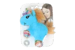 Plyšová hračka pro kočky se šantou kočičí a peříčky, 12 x 8 cm – Pawise meow meow life Unicorn - Obrázek 3