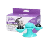 Otočná hračka pro kočky s přísavkou a rolničkou – Pawise Twirly Whirly Cat Toy