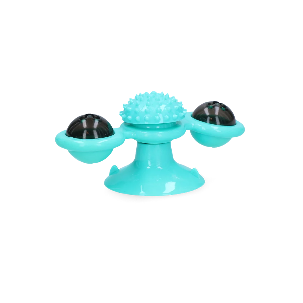 Otočná hračka pro kočky s přísavkou a rolničkou – Pawise Twirly Whirly Cat Toy - Obrázek 2