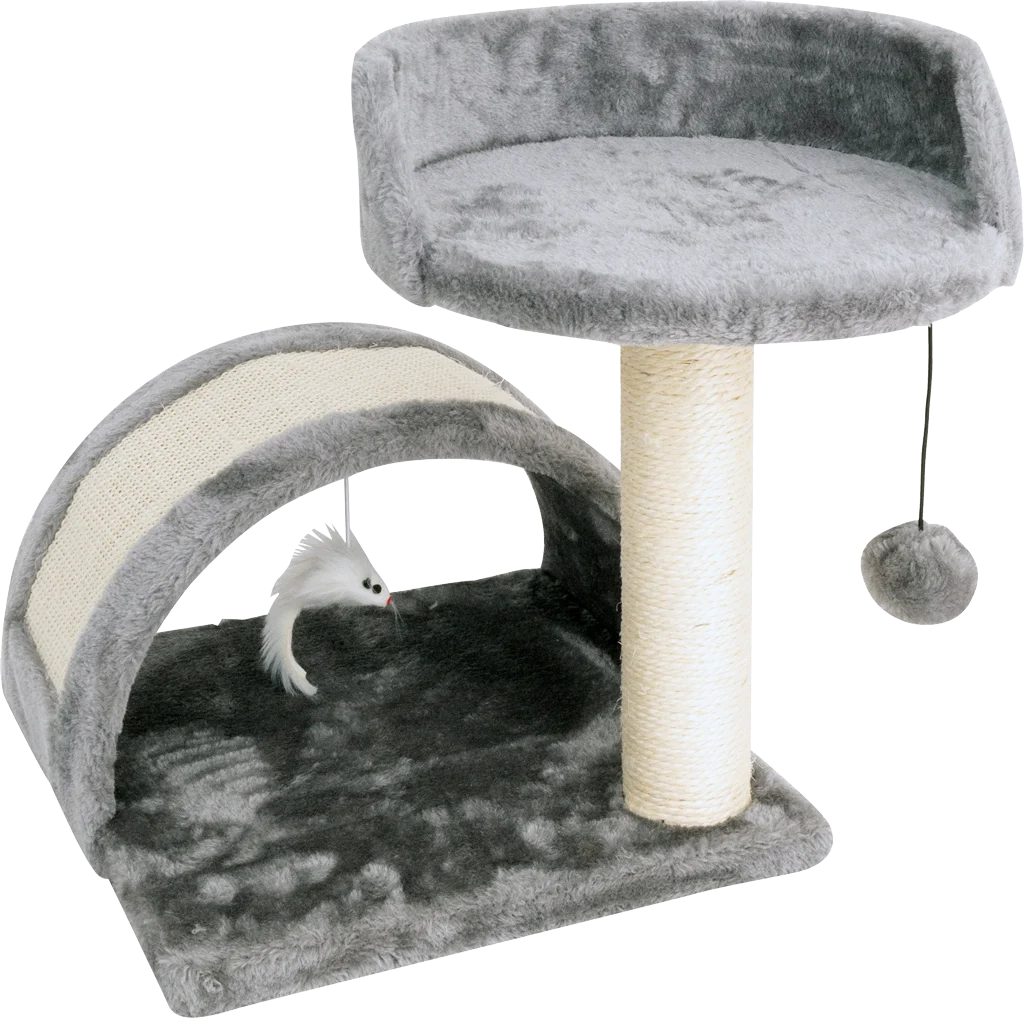 Škrabadlo ve tvaru houby s hračkou, ø 30 x 40 cm – Pawise Mushroom Scratching Post - Obrázek 1