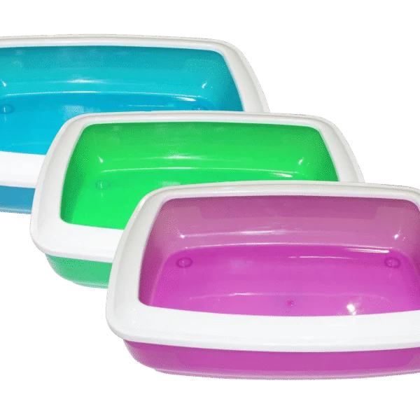 Plastová kočičí toaleta, 48 x 36 cm, barva dle nabídky – Pawise Cat Litter Tray