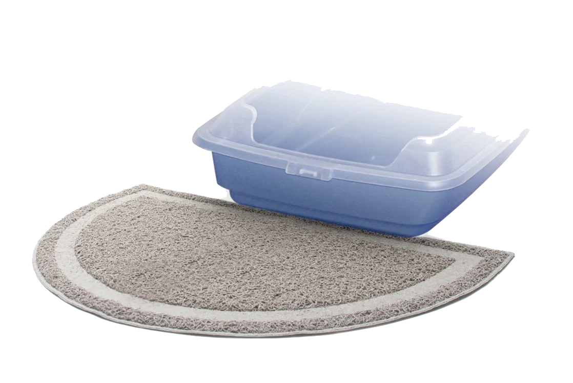 PAWI28941.png Podložka před kočičí toaletu na čištění tlapek 60 x 36 cm – Pawise Cat Litter Mat - Obrázek 1