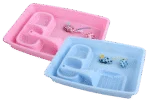 Startovací sada pro kotě s kočičí toaletou a miskou na krmivo, modrá – Pawise Kitten Starter Set - Obrázek 2
