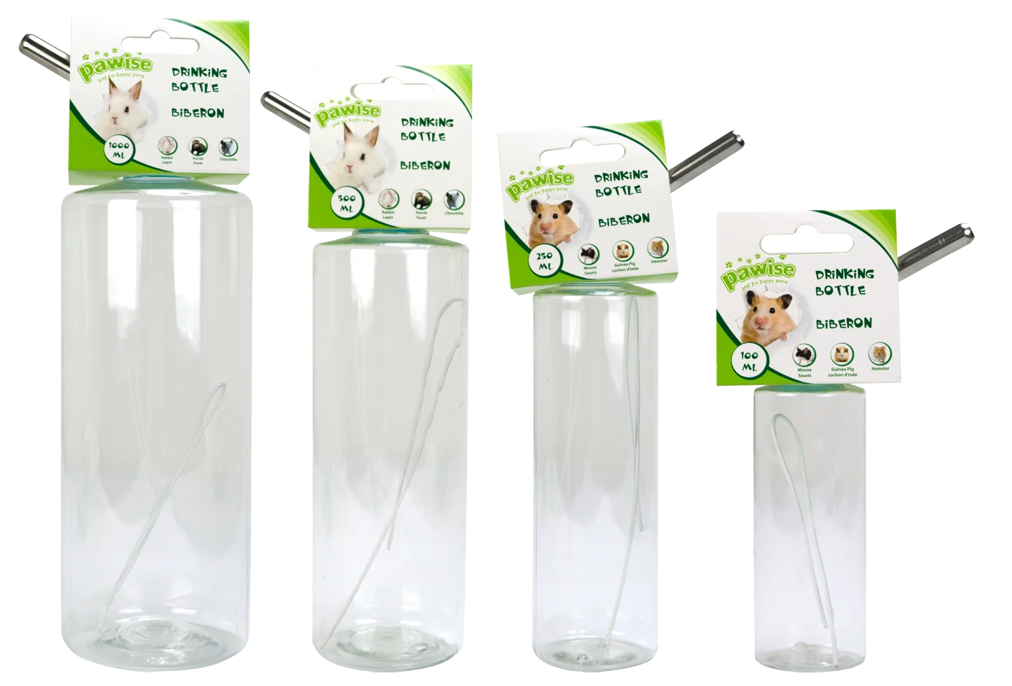 Napáječka pro králíky, 500 ml – Pawise Drink Bottle L - Obrázek 3