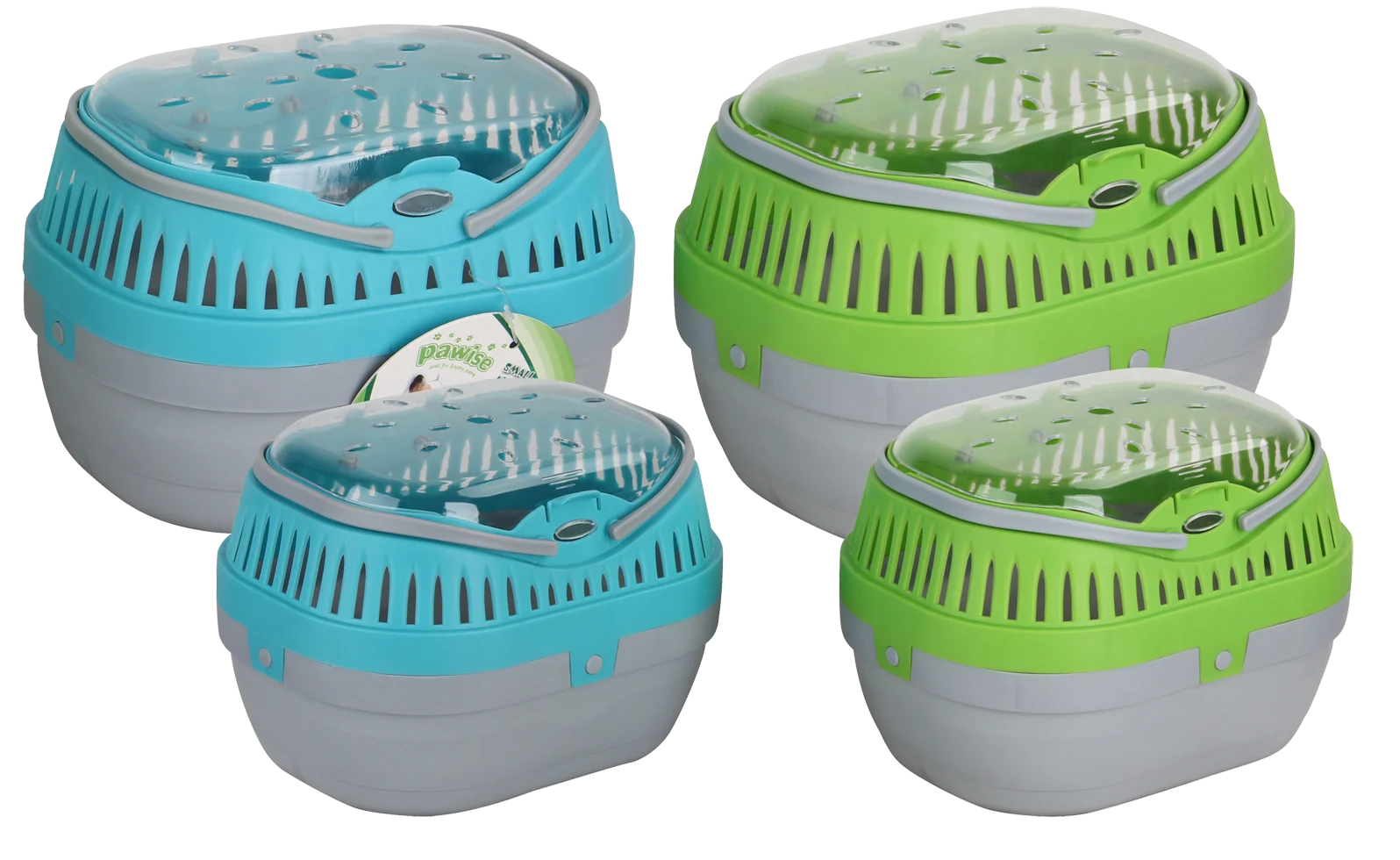 Přepravka pro hlodavce, 23 x 17 x 15,5 cm – Pawise Small Pet Carrier S - Obrázek 3