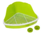 Toaleta pro hlodavce do klece s mřížemi, 32 x 22 x 14,5 cm – Pawise Litter Pan S - Obrázek 3