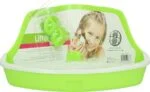 Toaleta pro hlodavce do klece s mřížemi, 32 x 22 x 14,5 cm – Pawise Litter Pan S