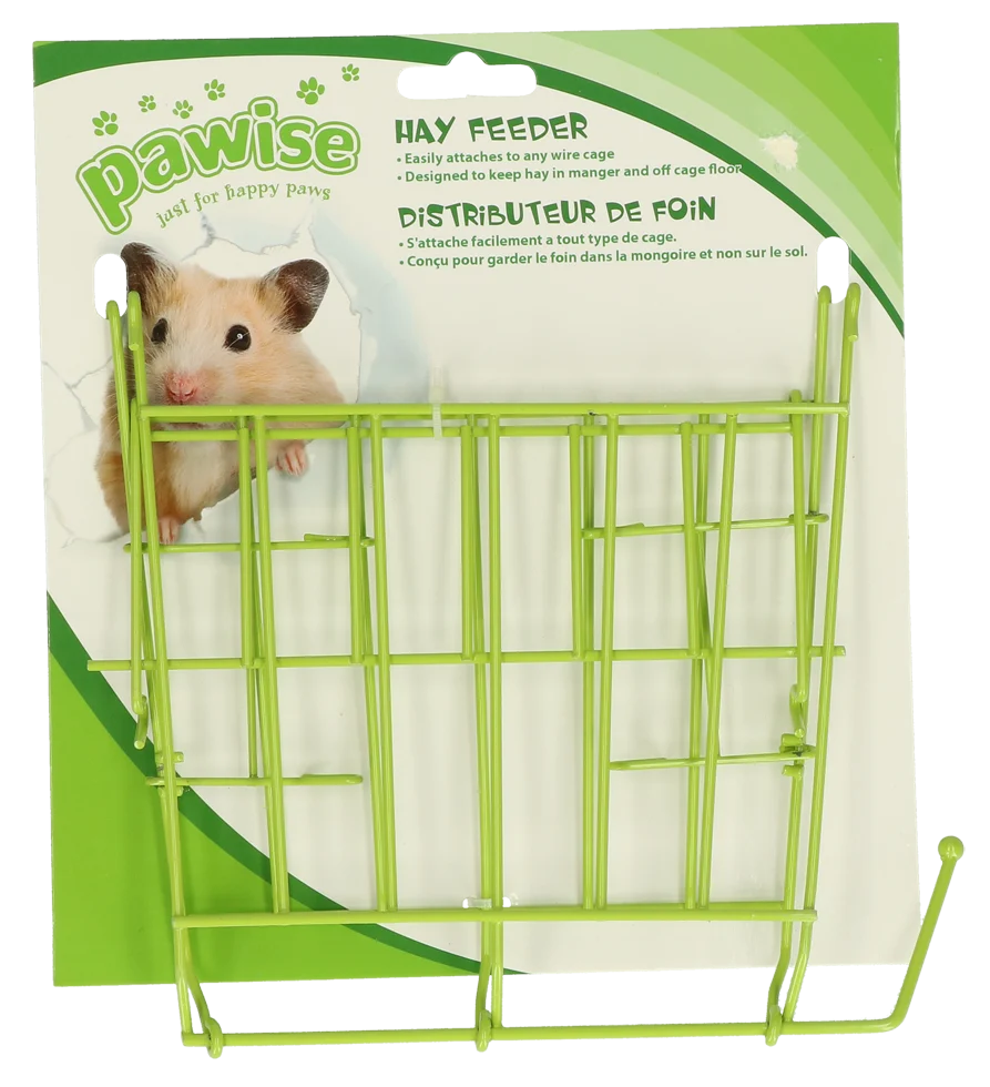 PAWI39072.png Zásobník na seno pro morčata a křečky, 17 x 17,5 cm – Pawise Hay feeder - Obrázek 1