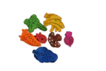Dřevěná hračka na okusování, 18 kusů – Pawise Play Time Small Pet Fruit & Veggie mix - Obrázek 3