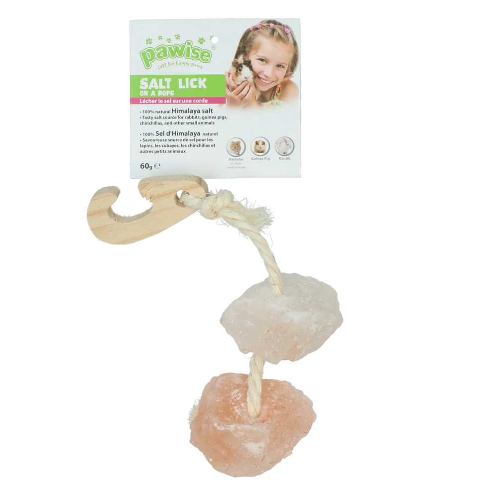 Solný liz z himálajské soli s provázkem – Pawise Himalayan Salt On A Rope - Obrázek 2