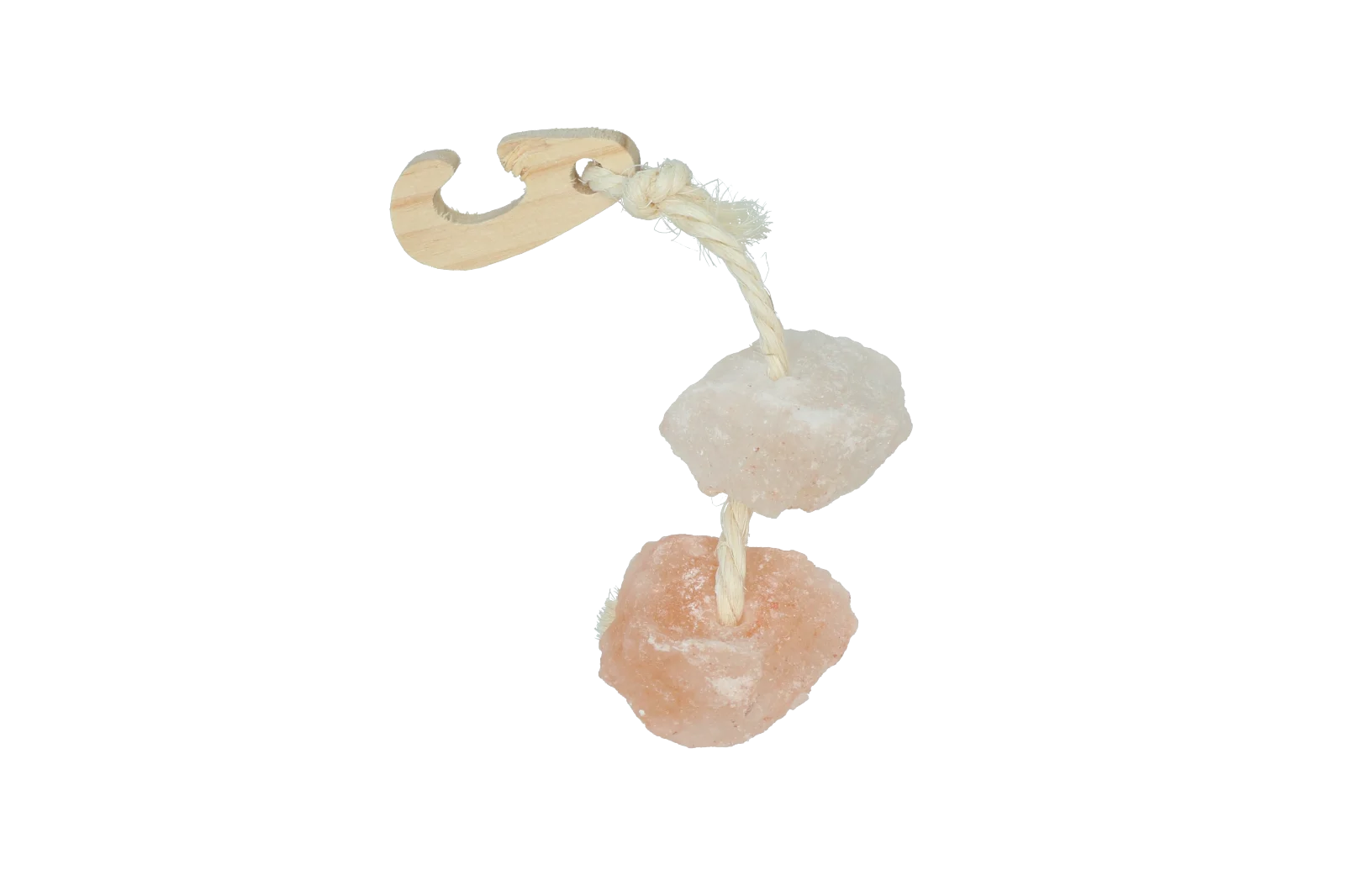 Solný liz z himálajské soli s provázkem – Pawise Himalayan Salt On A Rope - Obrázek 1
