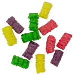 Okusovací hračka pro králíky a morčata, 4 x 2,5 cm – Pawise Play & Chew Pops S - Obrázek 4