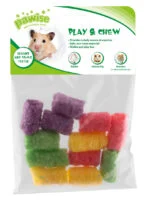 Okusovací hračka pro králíky a morčata, 4 x 2,5 cm – Pawise Play & Chew Pops S