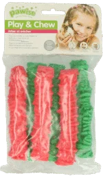 Hračka na okusování pro králíky a morčata, 12 x 2,5 cm – Pawise Play & Chew Pops L