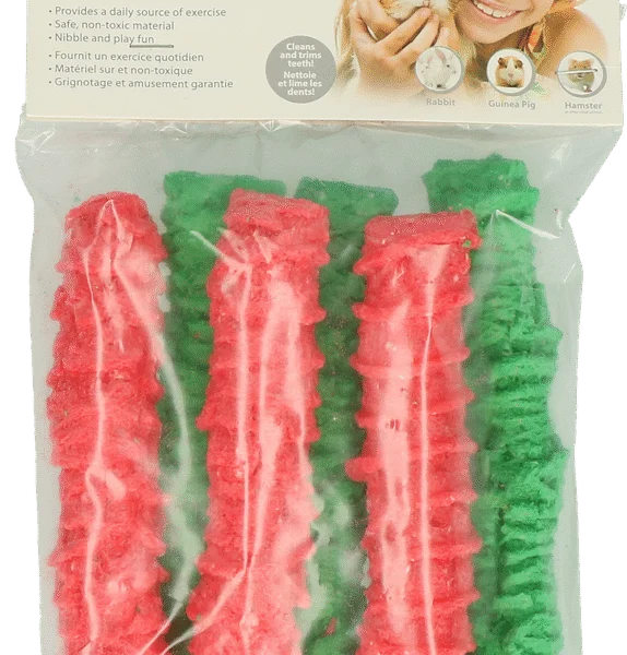 Hračka na okusování pro králíky a morčata, 12 x 2,5 cm – Pawise Play & Chew Pops L