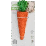 Okusovací hračka pro králíky a hlodavce, barevná – Pawise Play & Chew Carrot - Obrázek 2
