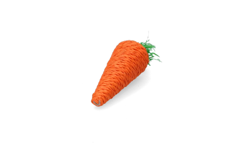 Okusovací hračka pro králíky a hlodavce, barevná – Pawise Play & Chew Carrot