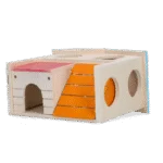 Domeček pro hlodavce se 2 patry, 15 x 12 cm – Pawise 2 Story Play House - Obrázek 5